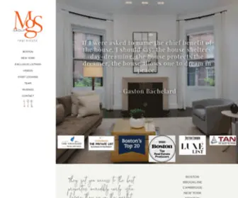 MGSgrouprealestate.com(Boutique Real Estate) Screenshot