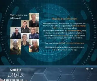 Mgsinc.ca(Informatique Inc) Screenshot