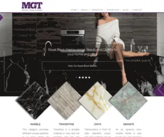 MGTstoneco.com(Marble Company) Screenshot