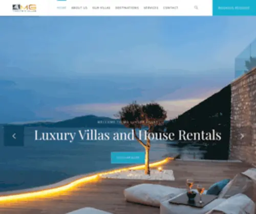 Mgvillasluxury.gr(UNIQUE SERVICES) Screenshot