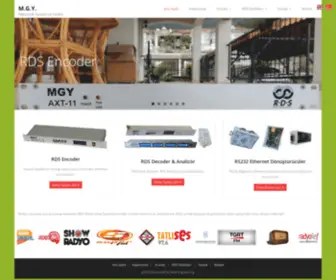 MGY.com.tr(MGY Mühendislik) Screenshot