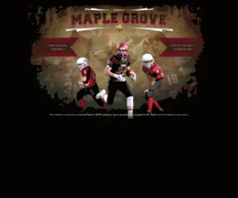 MGyfa.com(Maple Grove Football) Screenshot