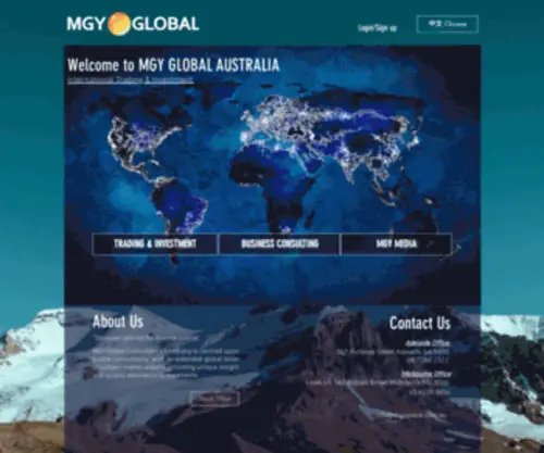 MGYglobal.com.au(MGYglobal) Screenshot