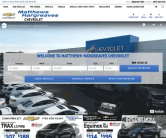 MH-Chevy.com(Matthews-Hargreaves Chevrolet) Screenshot