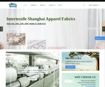 MH-Chine.com(Polyester Sewing Thread) Screenshot