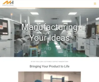 MH-MFG.com(Electronics Manufacturer) Screenshot