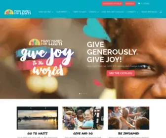 MH4H.org(Many Hands for Haiti) Screenshot