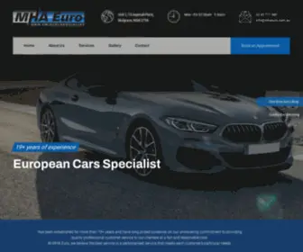 Mhaeuro.com.au(Air Conditioning) Screenshot