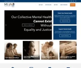 Mhafc.org(Mental Health America of Ohio) Screenshot