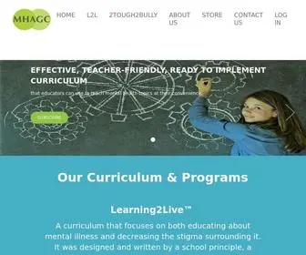 MhagcPrograms.org(Mental Health Education Curriculum) Screenshot