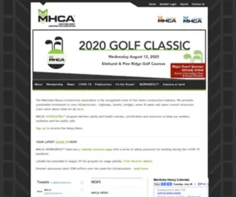 Mhca.mb.ca(Main Page) Screenshot