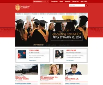 MHC.ab.ca(Medicine hat college) Screenshot