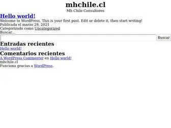 MHchile.cl(Mh Chile Consultores) Screenshot