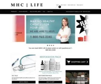 MHclife.com(Making Healthy Choices) Screenshot