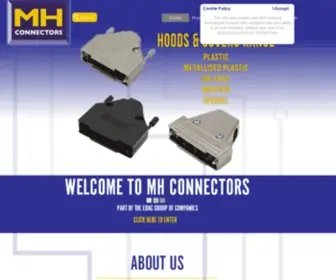 Mhconnectors.com(I/O Interconnect Designer & Manufacturer) Screenshot