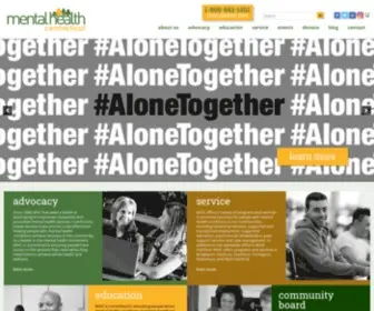 Mhconn.org(Mental Health Connecticut) Screenshot