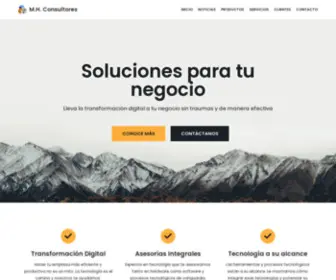 Mhconsultores.com.ve(M.H) Screenshot