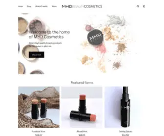 MHdcosmetics.com(MHdcosmetics) Screenshot