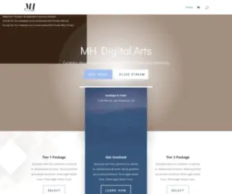 Mhdigitalarts.com(MH Digital Arts) Screenshot