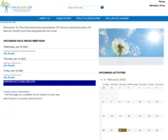 MHDspa.org(PACA MH/DS) Screenshot