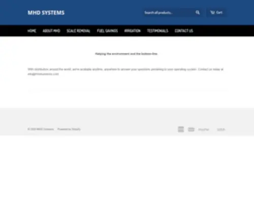 MHDSYstems.com(MHDSYstems) Screenshot