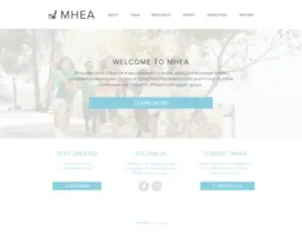 Mhea.net(Equipping and Encouraging Homeschoolers) Screenshot