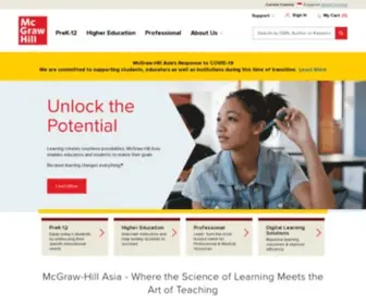Mheducation.com.sg(McGraw Hill Asia) Screenshot