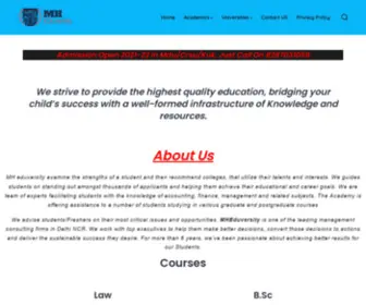 Mheduversity.com(Strive to Provide High Quality Education) Screenshot