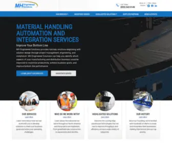 Mhengineeredsolutions.com(MH Engineered Solutions) Screenshot