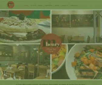 Mhenry.net(Cafe in andersonville) Screenshot