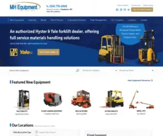 Mhequipment.com Screenshot