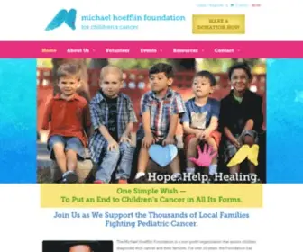 MHF.org(Michael Hoefflin Foundation) Screenshot