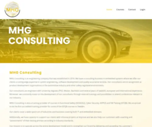 MHG-Consulting.com(CONSULTİNG) Screenshot