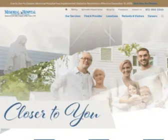MHHCC.org(Memorial Hospital and Health Care Center) Screenshot