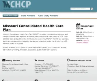 Mhip.org(Missouri Health Insurance Pool) Screenshot