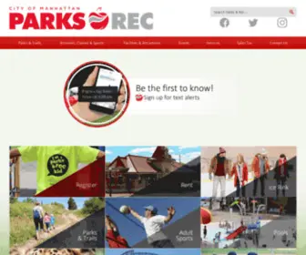MHKPRD.com(Manhattan Parks and Rec) Screenshot