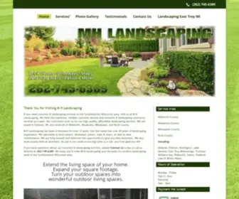 Mhlandscaping.net(M H Landscaping) Screenshot