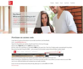 Mhlearnsmart.com(McGraw-Hill Education) Screenshot