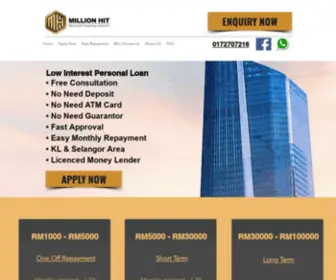 Mhloan.com.my(Personal Loan in KL & Selangor) Screenshot