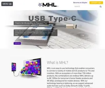 MHltech.org(MHL®) Screenshot