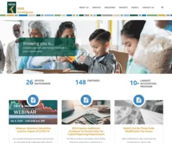 MHMcpa.com(MHM) Screenshot