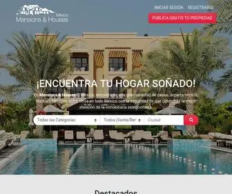 Mhmexico.com(Mansions & Houses) Screenshot