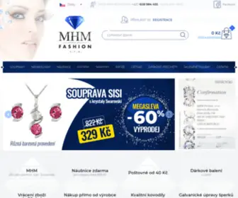 MHmfashion.cz(Eshop Swarovski) Screenshot