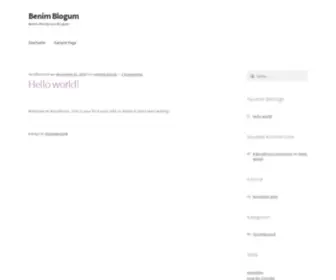 MHMTBSBYNDR.com(Benim WordPress Blogum) Screenshot