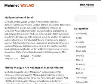 MHMTYYLC.com(Mehmet YAYLACI) Screenshot