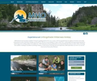 Mhoadventures.com(MHO Adventures) Screenshot