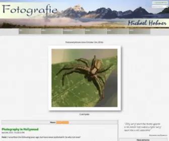 Mhohner.de(Michael Hohner Photography Pages) Screenshot