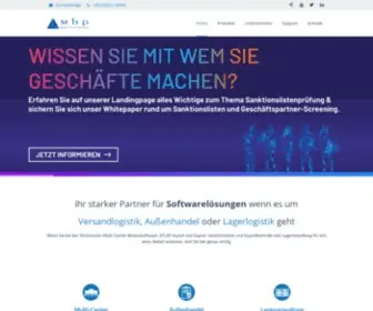 MHP-Solution-Group.com(Logistiksoftware für Ihr Unternehmen) Screenshot