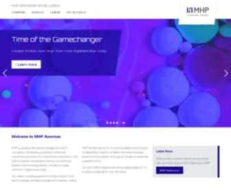 MHP.com(Mieschke Hofmann und Partner) Screenshot