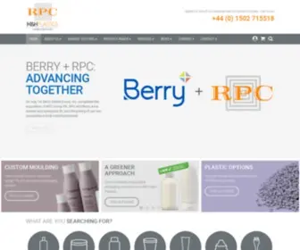 MHplastics.com(RPC M&H Plastics) Screenshot